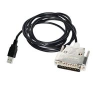 RIKYJIC Câble USB 2.0 vers DB25 25 broches pour contrôleur de pompe PC RS232 - P/N 68-1247-504 (1,8 m)