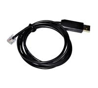 RIKYJIC FT232RL Chip USB vers RJ12 RS232 Câble de communication série compatible avec KOYO DL05 DL06 DL105 DL205 D3-350 D4-450 D4-454 CPU avec PC compatible modèle D2-DSCBL Câble de programmation (1,8