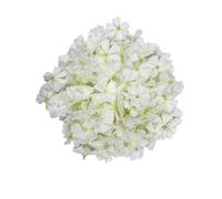 Rikyo Lot de 100 têtes de fleurs de cerisier artificielles en soie - 5,1 cm - Pour fête de mariage, chaussures, chapeaux, couronne, décoration, travaux manuels - Ivoire