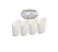 Rikyo Lot de 4 porte-gobelets à suspendre, accessoires de chariot roulant, conteneurs de plantes, pots de fleurs suspendus, économiseur d'espace, seau de rangement, pot à crayons, porte-crayons de