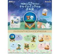 Rilakkuma Terrarium Chiroi Bear Friends Boîte de 6 types environ H 4,5 x l 2,8 x P 7,1 cm (115 x 70 x 70 x 70 mm), PVC (b-4qg7000ul4-007-39640)