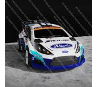 Rilalo Xts-F10 accessoires nouveaux autocollants de coque de voiture pièces de Simulation boucle d'aile arrière assemblage de lumière de Collision avant et arrière G