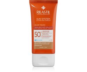 Rilastil Sun System Velvet Touch crème teintée protectrice visage SPF 50+ 50 ml