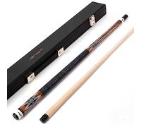 Riley Centurion American Pool Cue and Hard Case Queue de Billiard Americaine Unisex-Adult, Medium Wood Staim, 58" (147cm)