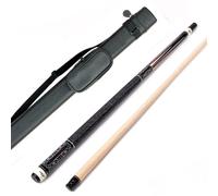 Riley Centurion Queue de Billard Américain - Longueur 58" / 147 cm, Pointe 13 mm avec étui ((Queue et étui - Rouge/Blanc/Bleu)
