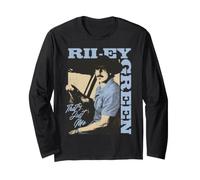 Riley Green, C'est Juste Moi, Bleu Manche Longue
