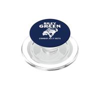 Riley Green Cowboy en Train de Monter à Cheval PopSockets PopGrip pour MagSafe