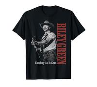 Riley Green Cowboy Guitare T-Shirt