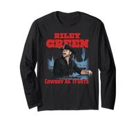 Riley Green Cowboy tel Quel Manche Longue
