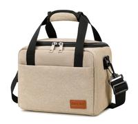 Riley Joy 8.5L Sac Isotherme Repas Portable Sac de Pique-Nique Imperméable Isolé avec Ajustable Bandoulière Lunch Bag Pliable pour Enfant Adult