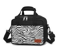 Riley Joy 8.5L Sac Isotherme Repas Portable Sac de Pique-Nique Imperméable Isolé avec Ajustable Bandoulière Lunch Bag Pliable pour Enfant Adult