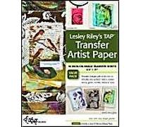 Lesley Riley's Tap, Transfer Artist Paper: 18 Iron-on Image Transfer Sheets 8.5 X 11-