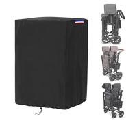 Rilime Housse de chariot compatible avec la série Wonderfold W2 (housse uniquement), housse imperméable 420D avec poignée et cordon de serrage réglable - 63,5 x 50,8 x 78,7 cm (L x l x H)