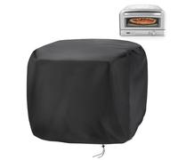 Rilime Housse de four à pizza pour four à pizza d'intérieur et d'extérieur Cuisinart CPZ-120 - Étanche - 48 x 44 x 28 cm (L x l x H), noir