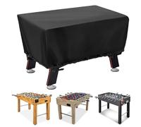 Rilime Housse de protection pour baby-foot 420D Oxford avec desserrage des ceintures et des tensions pour baby-foot pour adultes - Imperméable et résistante aux intempéries - 160 x 115 x 50 cm