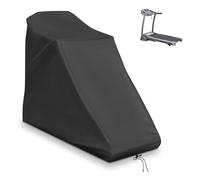 Rilime Housse de tapis de course imperméable avec cordon de serrage, résistante à la poussière, robuste, non pliable, pour intérieur et extérieur, 200 x 94 x 150 cm (rouge)