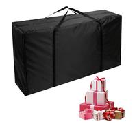 Rilime Sac de Rangement pour Coussin de Jardin,420D Oxford Tissu, Housses de Coussin d'Extérieur avec Poignée,Adaptée au Stockage de Poupées (173x76x51cm)