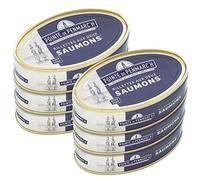 Rillettes aux deux saumons Pointe de Penmarc'h le lot de 6 boîtes de 115 g - Livraison en 2 à 3 jours ouvrés depuis la Bretagne