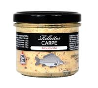 Rillettes de carpe à la moutarde - Pot 90g