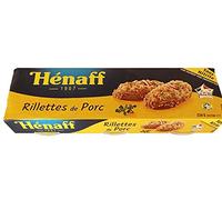 Rillettes, pur porc, les 3 boites de 78g