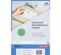 Rillprint Boite De 210 Etiquette Universelle, 63,5 X 38,1 Mm, Blanc