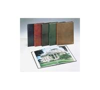 Rillstab Livre d’affichage original (10 pochettes transparentes) | Brochure A4 à anneaux et dossier de présentation de projet pour réunions et conférences | Noir