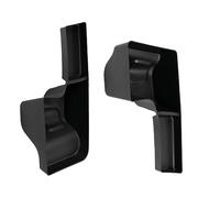 Riloer 1 paire de boîtes de rangement pour coffre arrière, compatible avec J-e ep Wrangler JL JLU 4 portes 2018-2023, noir