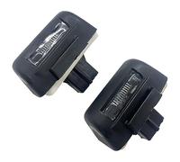 Riloer 1 paire de feux de plaque d'immatriculation pour F0RD Transit Connect 2002-2013, MK5 MK6 MK7 1995-2013, numéro de pièce 4388111, 86VB-13550-AH, 86VB-13550-AC