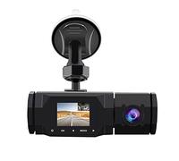 Riloer 1080p Dual Dash Cam Front et Caméra intérieure, enregistreur de Conduite en Voiture IR-NACH Vision, Accessoires de Voiture universels