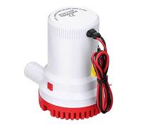 Riloer 12V / 24V Pompe à eau de cale, 1500 / 2000GPH pompe de cale submersible portable, universelle pour bateaux de pêche Bateau de croisière Yacht Marine