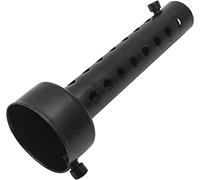 Riloer 1x Silencieux d'échappement de moto, DB Killer silencieux d'échappement amovible réglable universel pour moto pour tuyau d'échappement de queue de 48mm, noir
