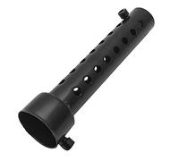 Riloer 1x Silencieux d'échappement de moto, DB Killer silencieux d'échappement amovible réglable universel pour moto pour tuyau d'échappement de queue de 35mm, noir