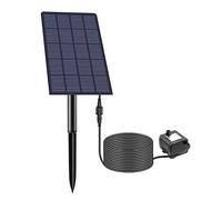 Riloer 2,5 W mini fontaine à énergie solaire universelle pour les bains d'oiseau jardin Décoration d'aquarium de pêche