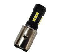 Riloer 45W H6 / BA20D SMD Motorcycle Headlight Bulbe, ampoule à tête super lumineuse Universelle pour le scooter de voiture électrique à moto, bouchon et jeu, l'éclairage blanc 6000K