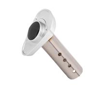 Riloer 56 mm DB Killer, Chicane Échappement Moto Pot d'échappement moto silencieux d'échappement en acier inoxydable universel (Blanc argenté)