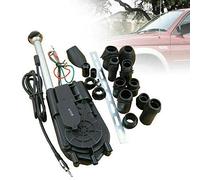 Riloer Antenne Electrique Voiture Compatible avec Toyota Audi Mazda | Kit de montage d'antenne télescopique électrique Radio FM AM Radio de voiture de remplacement automatique
