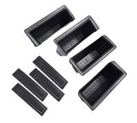 Riloer Boîte de rangement pour accoudoir de porte avant et arrière avec tapis compatible avec Ram 1500 5th Limited/Lone Star/Rebel/SLT/Sport/Tradesman 2019-2025