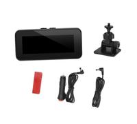 Riloer Boussole de navigation pour voiture, mini boussole marine, balle de survie en plein air, universelle, débutants, randonnée, marche, compatible avec la plupart des voitures et marins