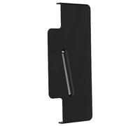 Riloer Cache-bornes de batterie de moto, couvercle de protection de batterie de moto, couvercle de batterie de moto compatible avec Harley-Davidson Dyna, noir