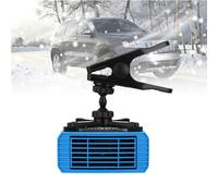 Riloer Chauffage de voiture 12V 150W, dégivreur pare brise voiture vevor chauffage diesel 12v vent chaud et froid, rotatif à 360 °, dégivreur de pare-brise, Clip/Ventouse