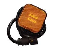 Riloer Clignotants latéraux à LED, clignotants latéraux clignotants, feux d'avertissement de voiture compatible avec MAN TGA TGL TGM TGS TGX, 81252606101