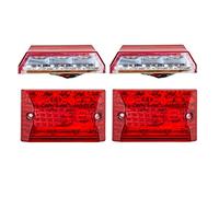 Riloer Feu arrière 2xLED, feux de plaque, antibrouillards, 24V, pour remorque de camion