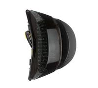 Riloer Feu arrière de moto, feu de jour et clignotant, compatible avec Honda CBR 954RR 2002-2003, verre fumé