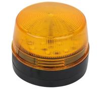 Riloer Girophare LED vehicule Voyant d'avertissement d'urgence à LED, lampe d'avertissement de lumière stroboscopique clignotante 12V pour la réparation de routes de remorque de voiture, Jaune