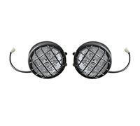 Riloer Grilles d'ampoules de phares à LED pour VTT moto tout-terrain, YAM-AHA B-ANSHEE 350 1987-2006 et WARRIOR 1993-2004