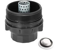 Riloer Kit de couvercle de filtre à huile avec bouchon d'huile remplace 15620-36020 - Convient pour Ava-lon Cam-ry High-lander RAV4 et Lexus