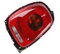 Riloer Kit de protection pour objectif arrière, feu arrière stop inverse, feux arrière, cache feu arrière compatible avec MINI F55 5DR F56 3DR F57, 63217297433 Gauche