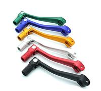 Riloer Levier de vitesse de moto en alliage d'aluminium Levier de vitesse pliable Noir, Motocross Conversion en aluminium Levier de vitesse long et court 100MM150MM Accessoires Pièces Vélo électrique