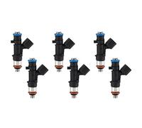 Riloer Lot de 6 injecteurs de carburant de moteur compatibles avec D0DGE C-hrysler 2,7 L 3,5 L V6, 0280158028 04591986AA 81212138 1212138 62391 63905 4G1905 MP1066.