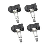 Riloer Moniteur de pression des pneus, outil de réapprentissage de la pression des pneus, capteur de pression des pneus 4 pièces TPMS capteur de pression compatible avec Citroën C4 C5 C6 C8 compatible